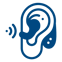 ICON - ear with hearing aid